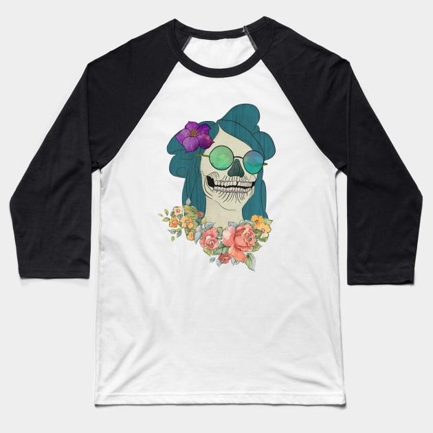 Flower Child Baseball T-Shirt by RayBands21